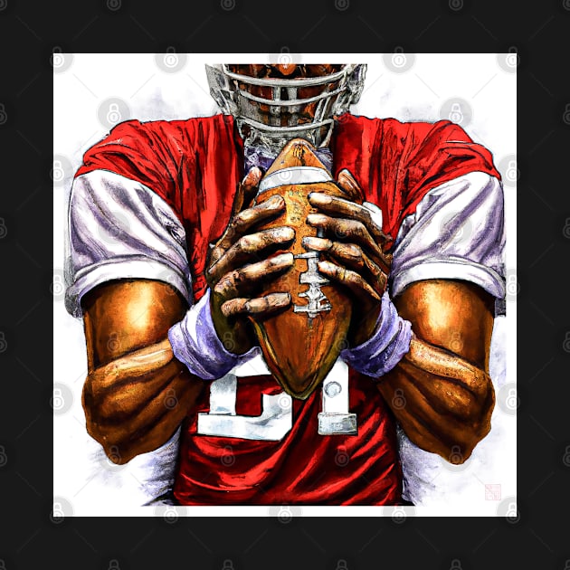 Gridiron Player by ArtShare