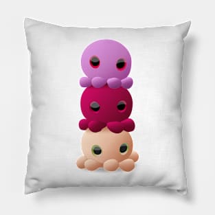 3 Scoops of Octopi Pillow