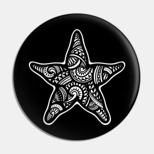 Star Fish Tribal Pin