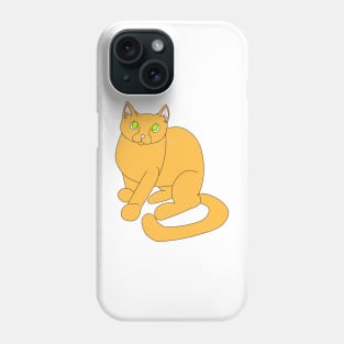 Orange cat Phone Case