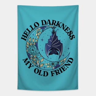 Hello Darkness Tapestry