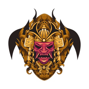 Gold Oni Mask T-Shirt