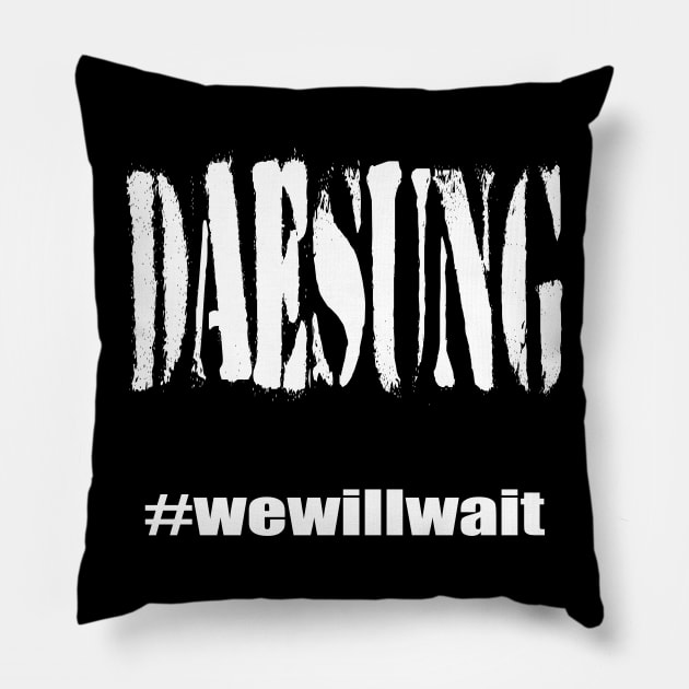 Daesung We Will For VIP BigBang Fandom Pillow by familycuteycom