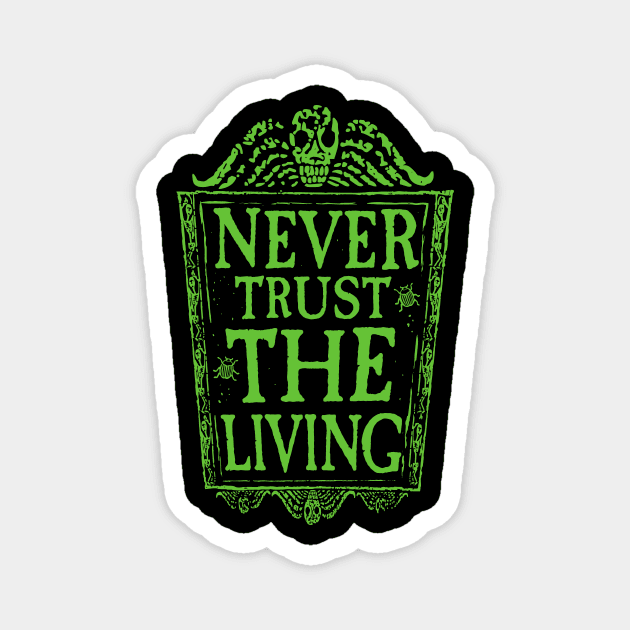 Green Bio-Exorcist Magnet by demonigote