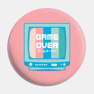 Game Over Pin