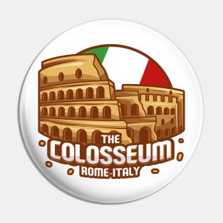 colosseum italy landmark Pin