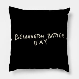 Bennington Battle Day Pillow