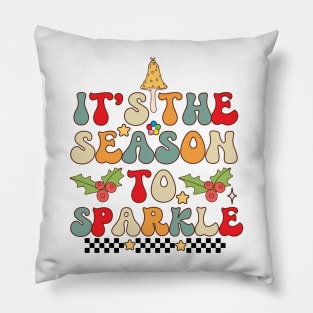 tis the season to sparkle Pillow