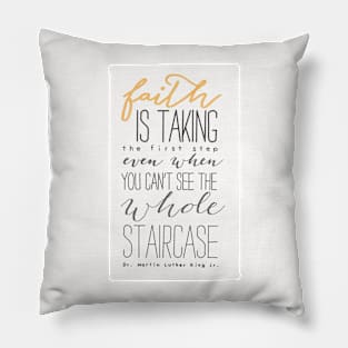 Martin Luther King Jr. Quote Pillow