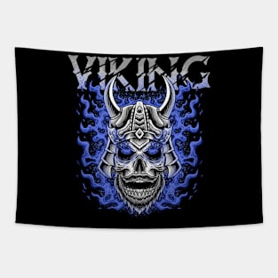 VIKING SKULL Tapestry