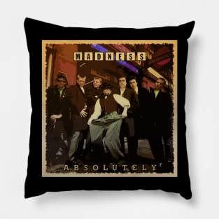 Baggy Trousers Groove - Dance to the Madness Beat on a T-Shirt Pillow