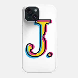 Just the letter J. Phone Case