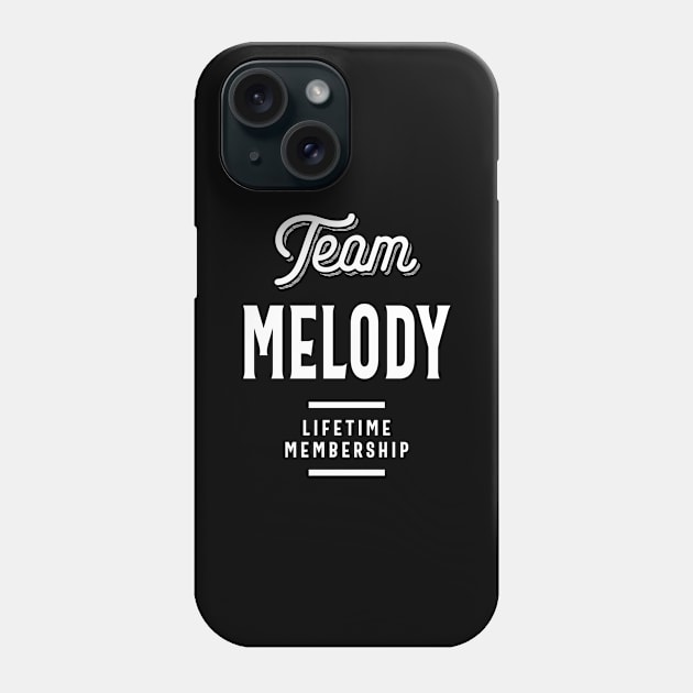 Melody Personalized Name Birthday Gift Phone Case by cidolopez