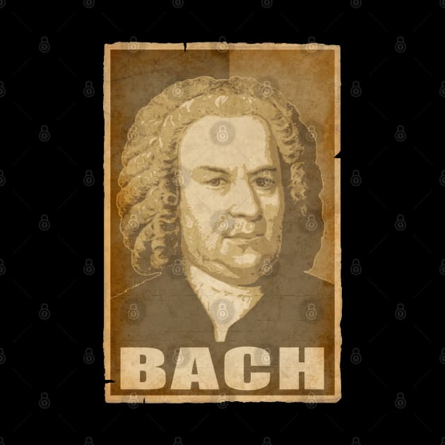 Johann Sebastin Bach Propagand pop art by Nerd_art