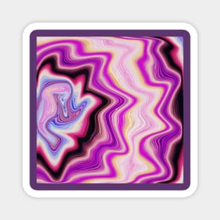 Colorful: purple etc. II Magnet