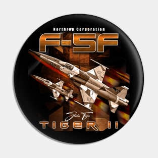 F5 Northrop Tiger II Supersonic Light Fighter Aircraft Pin