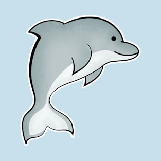 Cute dolphin illustration T-Shirt