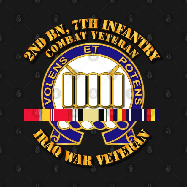 2nd Bn, 7th Infantry - Iraq Vet  w SVC Ribbons by twix123844