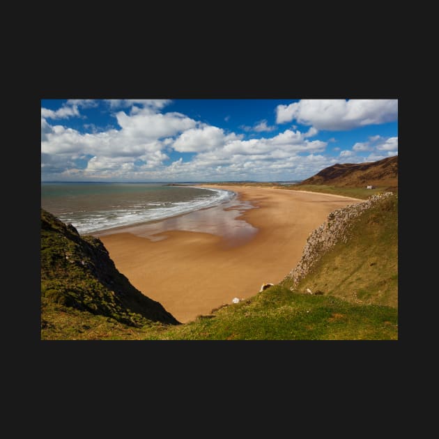 Rhossili Bay, Gower, Wales by dasantillo