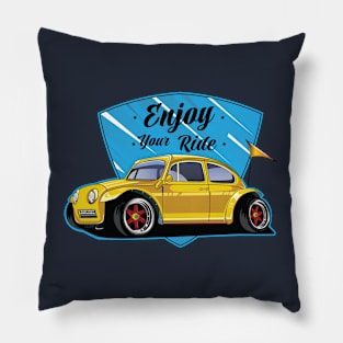 Enjoy classic car Pillow