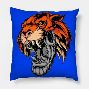 Cyber Tiger Pillow