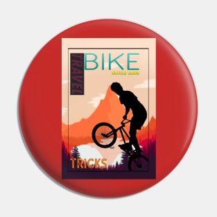 Art for bicyclists. Pin