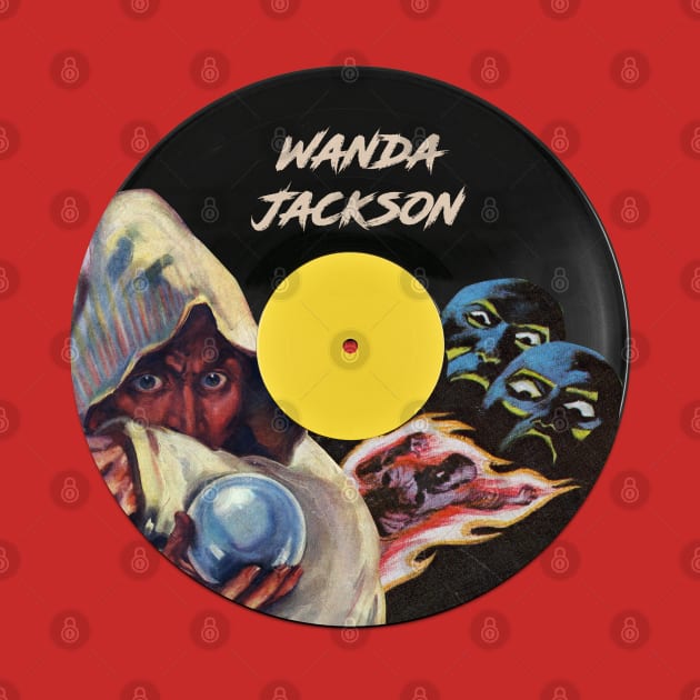 Wanda Jackson Vinyl Pulp by terilittleberids