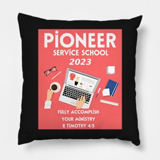 PIONEER SERVICE SCHOOL 2023 Pillow