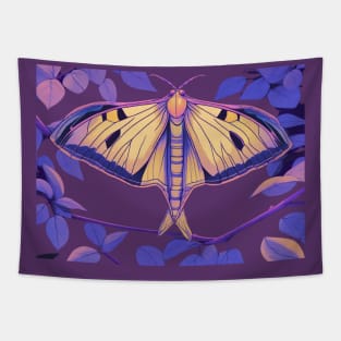 chinese moon moth Tapestry