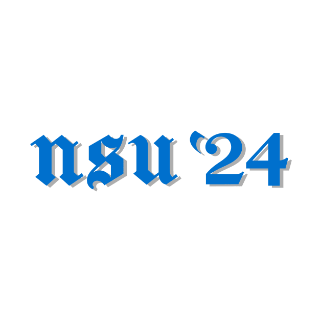 NSU Nova 24 sticker by AashviPatel