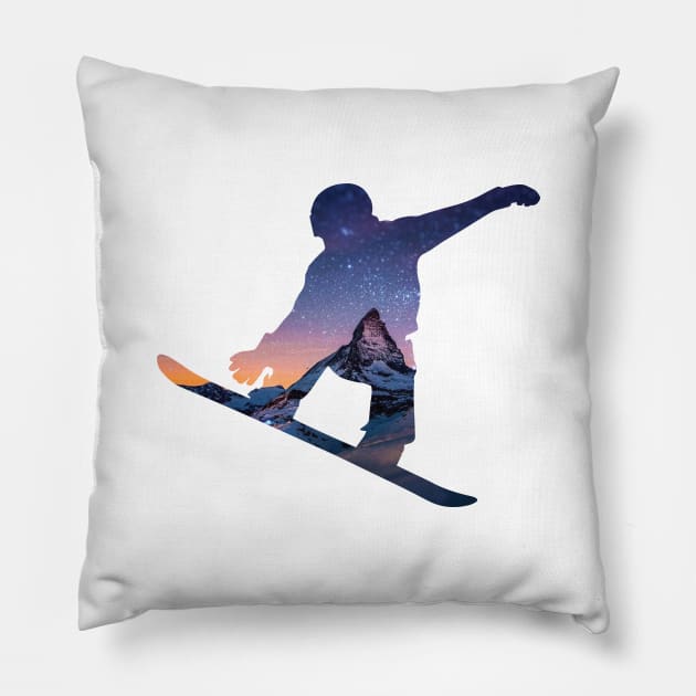 snowboard Pillow by nuijten