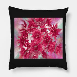 Wild flower madness Pillow