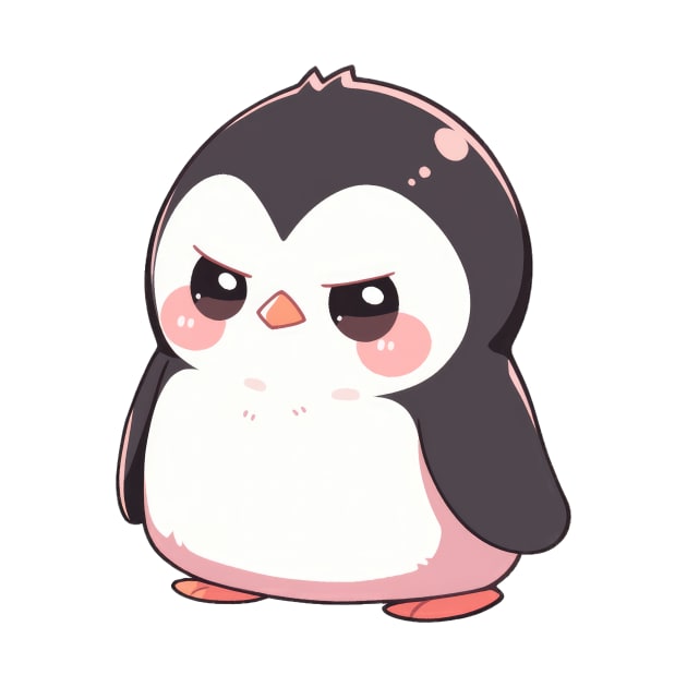 Chibi style tuxedo penguin by SundayDonuts