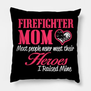 Firefighter Mom Pillow