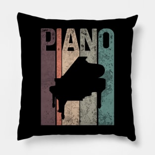 Retro Piano Pianist piano lovers Pillow