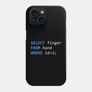 SQL Magic - Unearthing Data Treasures in Every Query Phone Case