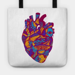 Triad Transparent Heart Tote