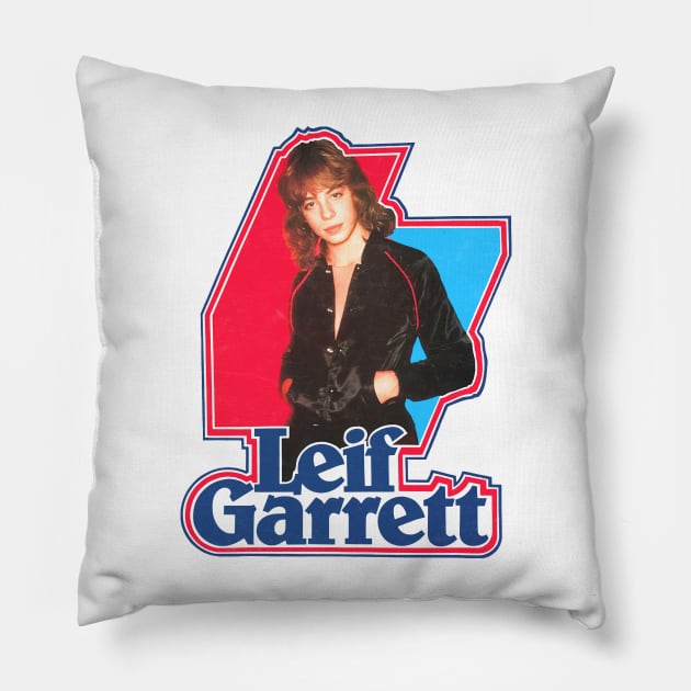 Leif Garrett Pillow by unknown_pleasures