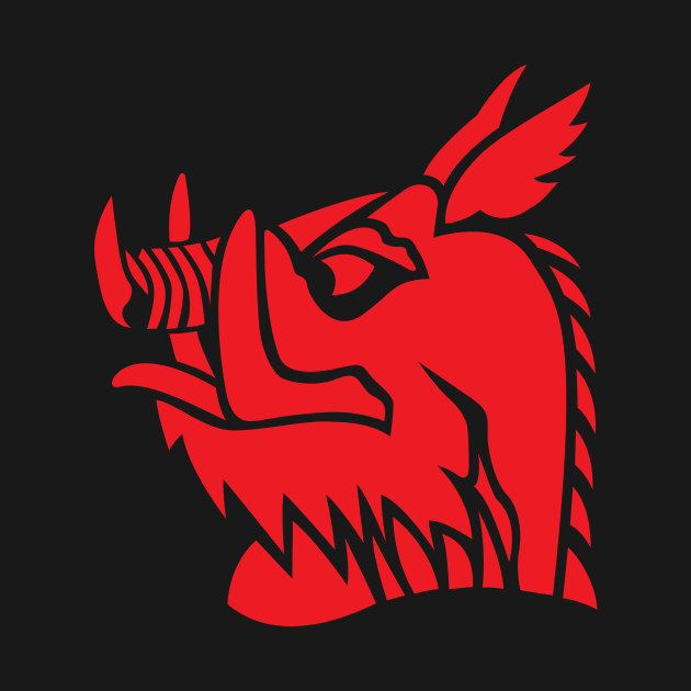 Black Knight Logo by Wright Art