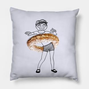 Paris brest - hula-hoop Pillow