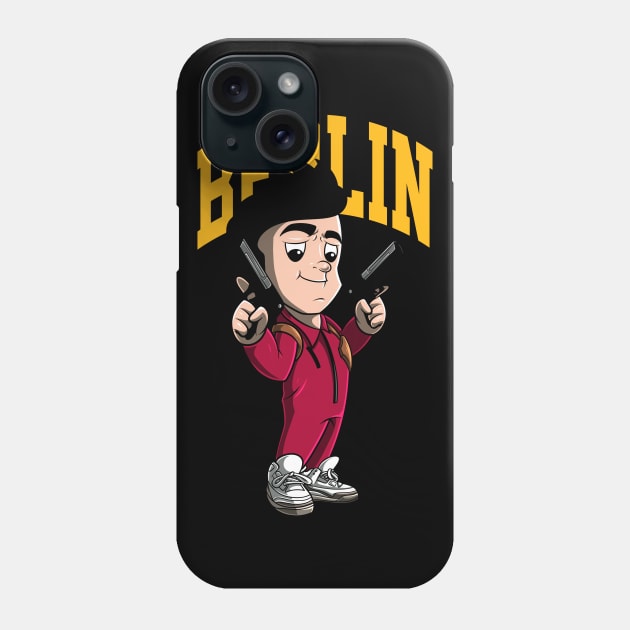 Berlin Money Heist Phone Case by namanyastudios