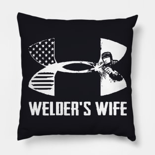 The Only Thing Hotter Than A Welder Wife Pillow