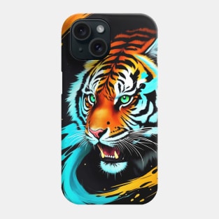 Amazing Wild Tiger Roaring Phone Case