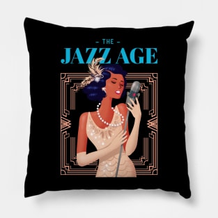 The jazz age roaring 20's Pillow