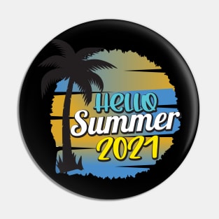 Hello Summer 2021 Pin