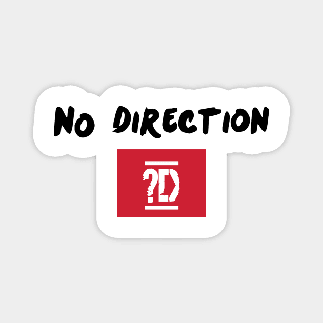 No Direction Magnet by SamuraiMatador