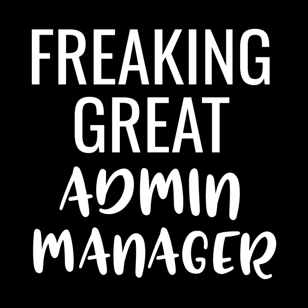 Freaking Great Admin Manager by Saimarts