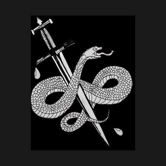 Snake & Sword by PuddinGal4302