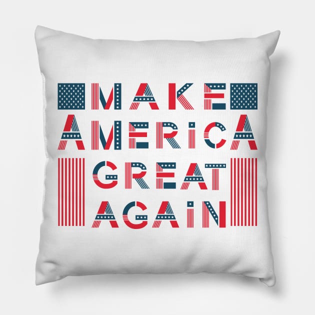 Make America Great Again Pillow by remixer2020