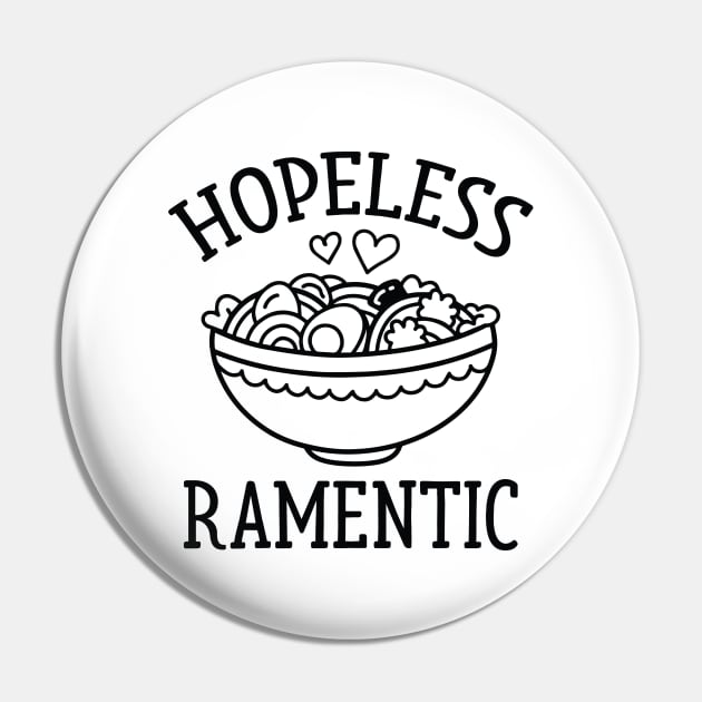 Hopeless Ramentic Pin by LuckyFoxDesigns